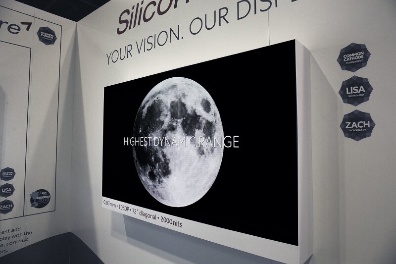 0.83mm SiliconCore LED display 4 800