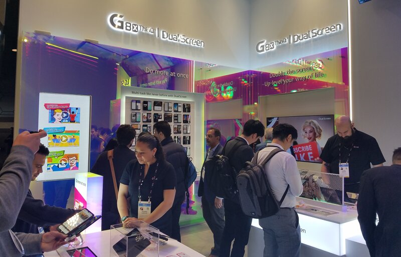 LG G8X Booth proc