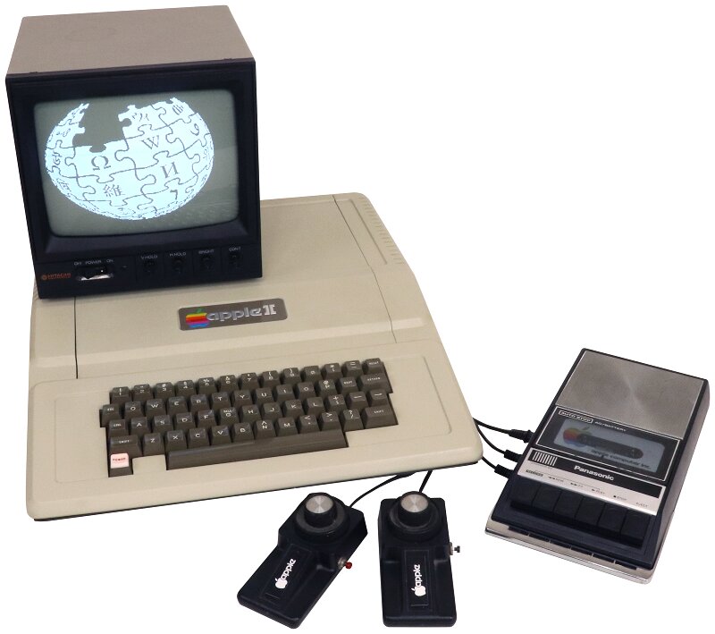 Apple II typical configuration 1977 proc